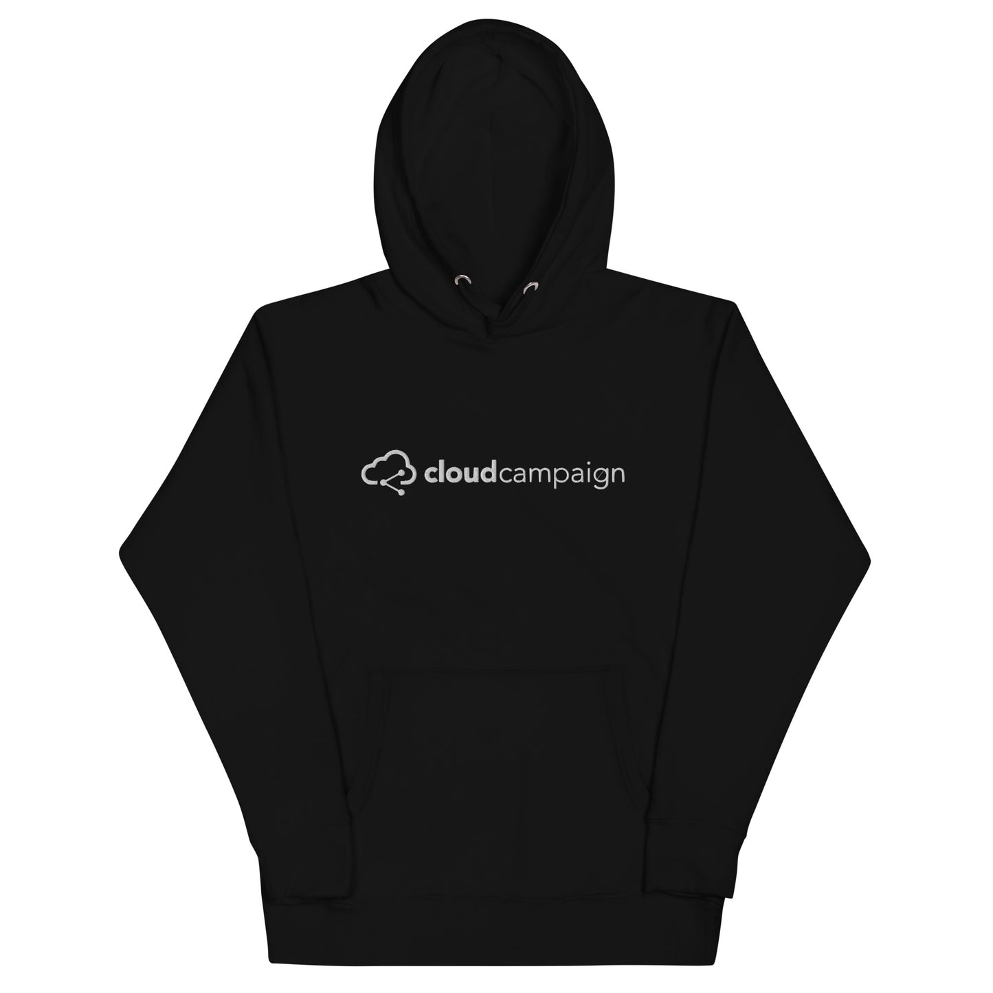 Unisex Hoodie w/ white Cloud Campaign embroidery (Free Shipping)