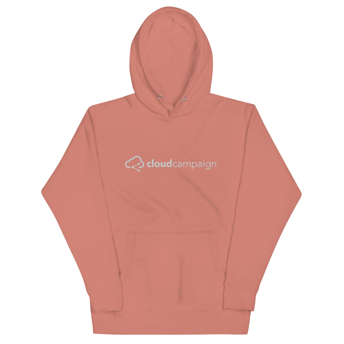 Unisex Hoodie w/ white Cloud Campaign embroidery (Free Shipping)