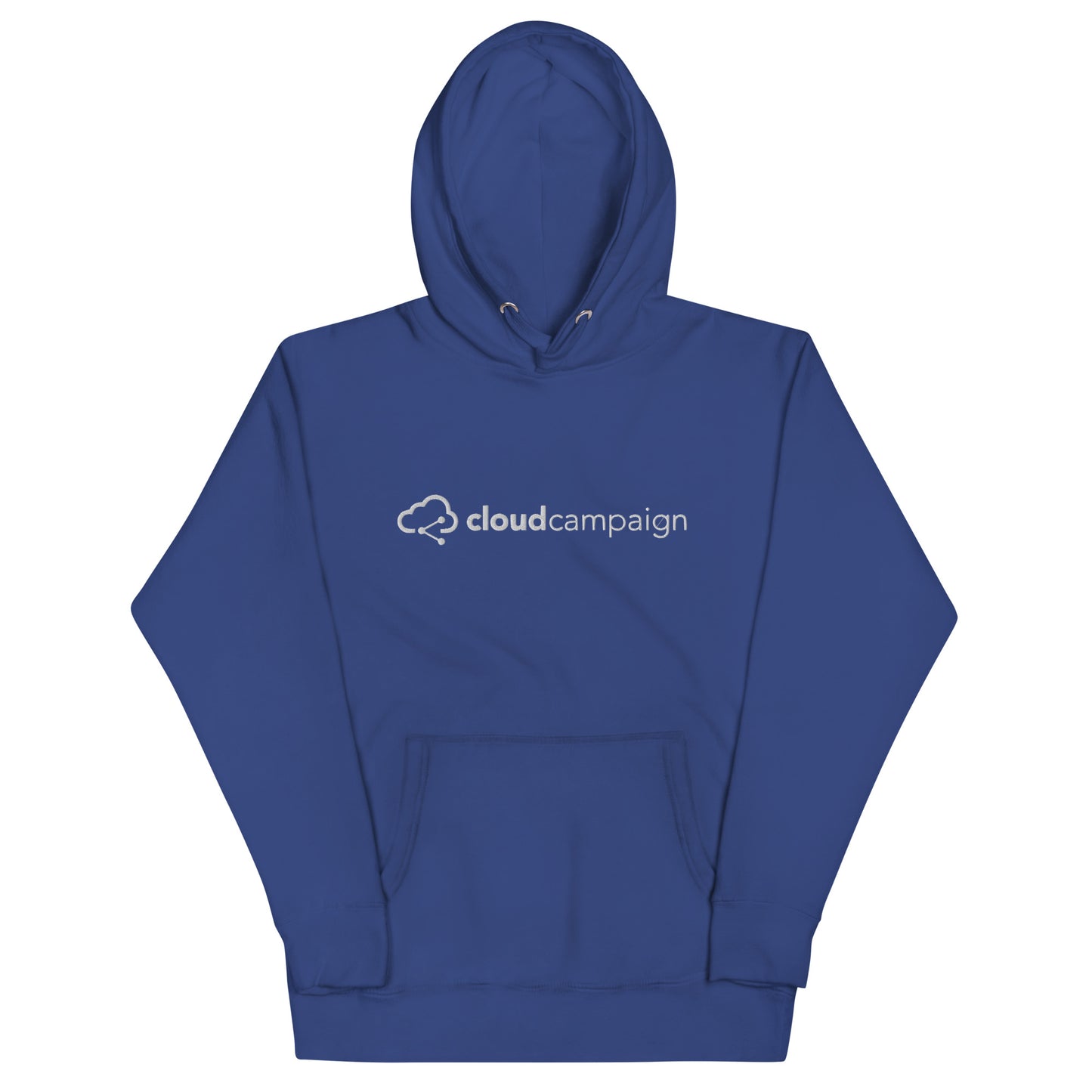 Unisex Hoodie w/ white Cloud Campaign embroidery (Free Shipping)
