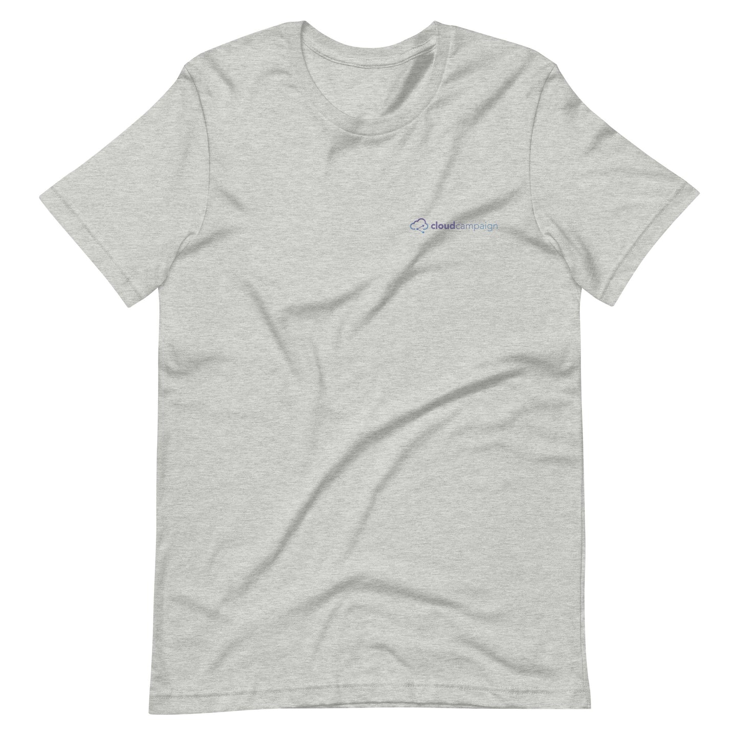 Unisex t-shirt w/ gradient Cloud Campaign embroidery