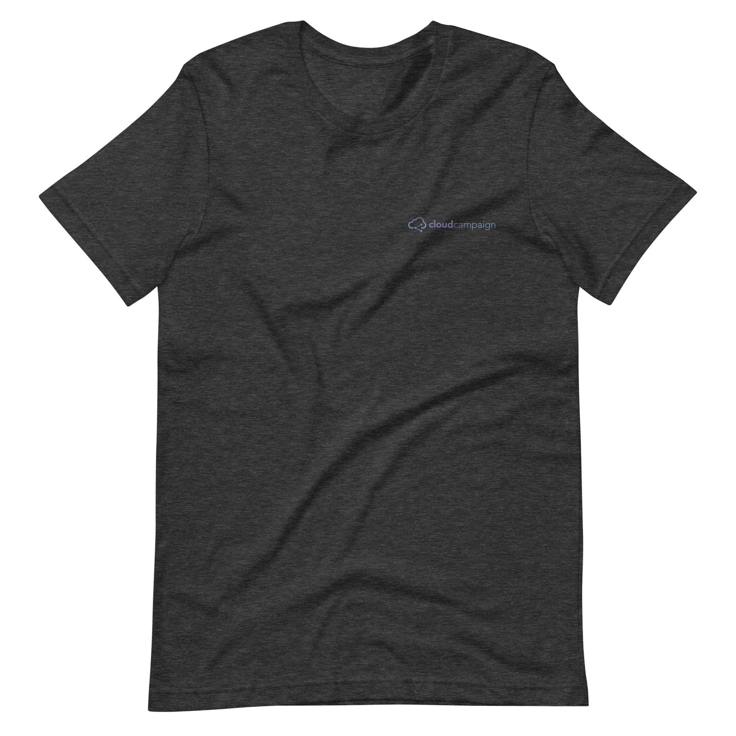 Unisex t-shirt w/ gradient Cloud Campaign embroidery