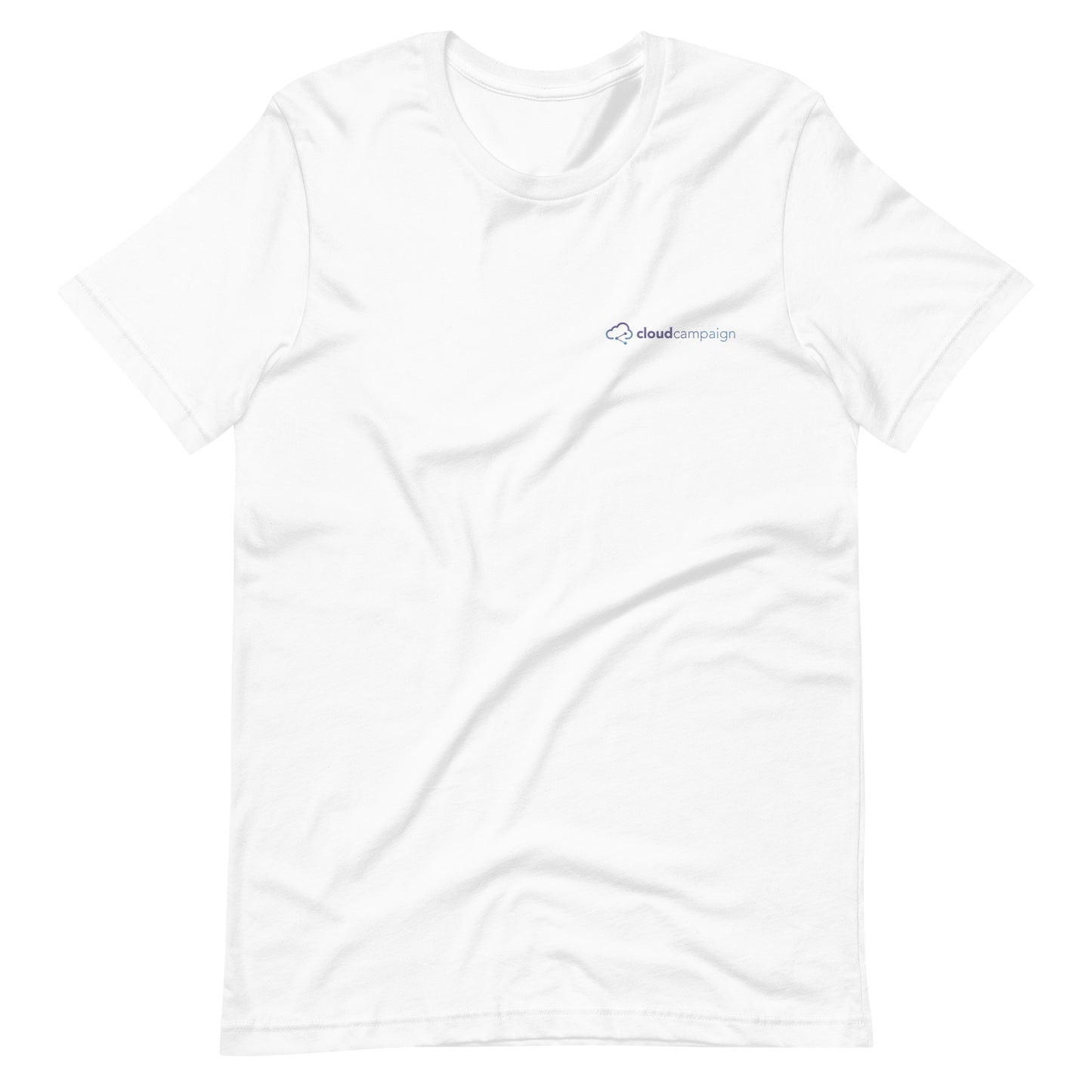 Unisex t-shirt w/ gradient Cloud Campaign embroidery