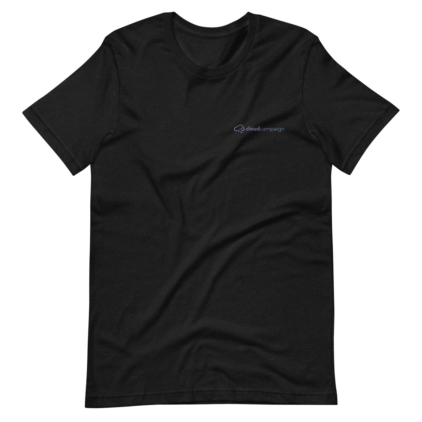 Unisex t-shirt w/ gradient Cloud Campaign embroidery